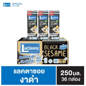 แลคตาซอย ผสมงาดำ 250 มล.